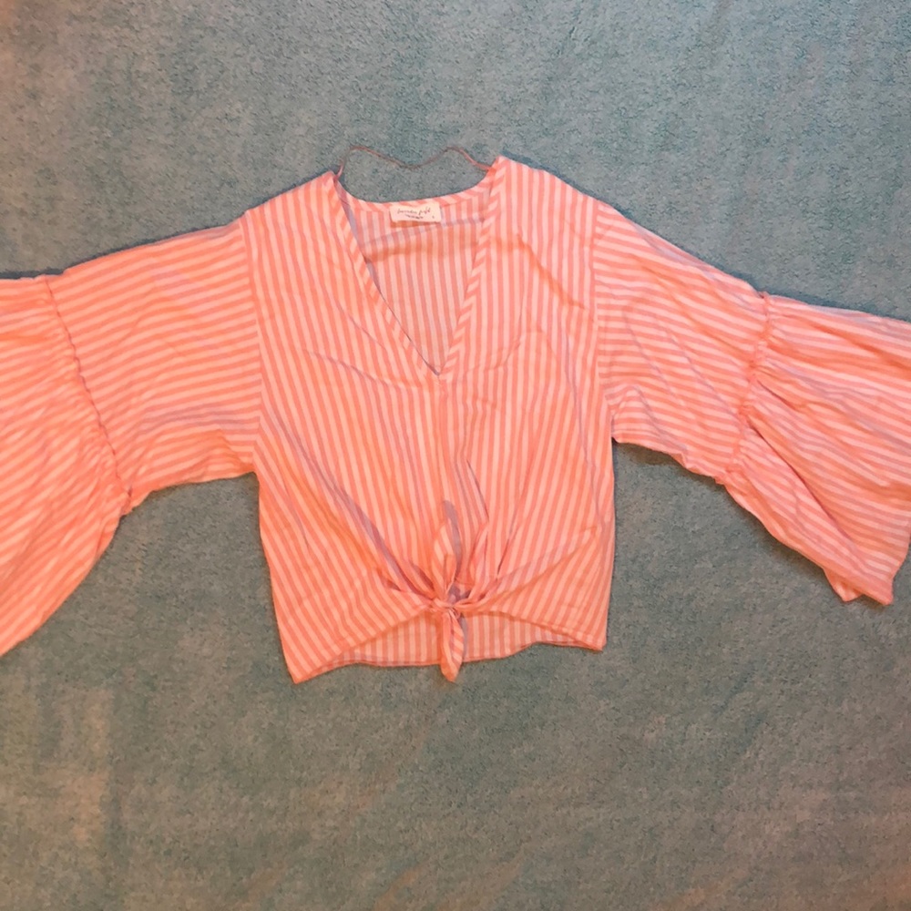 Flowy summer crop top